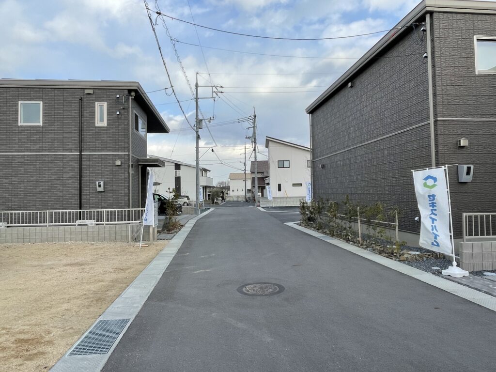 分譲地まちなみ写真（2025年2月20日撮影）