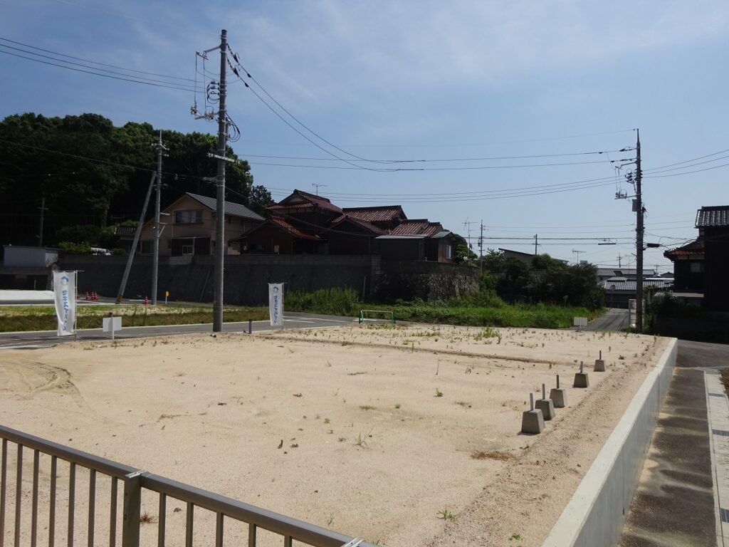 団地内道路は行き止まりとなっております。