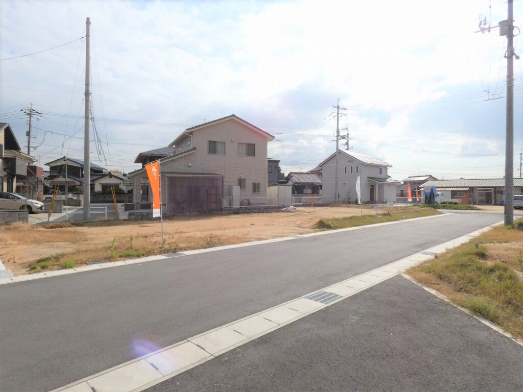 団地内道路は行き止まりとなっております。