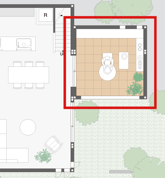 間取りのイメージ図